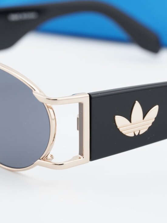 Adidas OR0096 32A Oval Sunglasses - Gold / Smoke main image 9